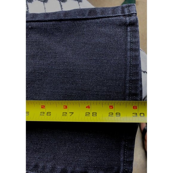 Levis The Original Jeans Women's Mid-Rise Skinny Boot Size 4 M Black - Picture 7 of 9